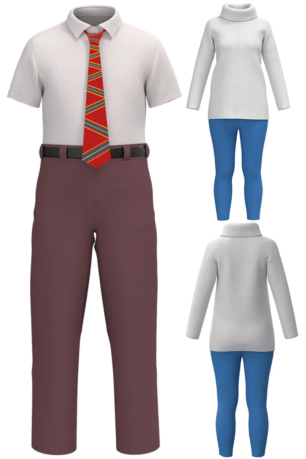 Cosplay de desenhos animados para crianças, Roupa de toldo para meninos e meninas, Fantasia, Cérebro Interior, Criança Disfarçada, Filme, Anna, 2024