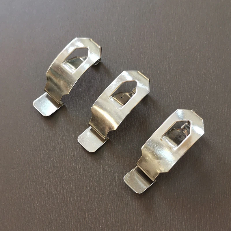 20Pcs Photo Frame Clips Fasteners Hooks Metal Spring Turn Clip Hanger Painting Mirror Hanger image 3