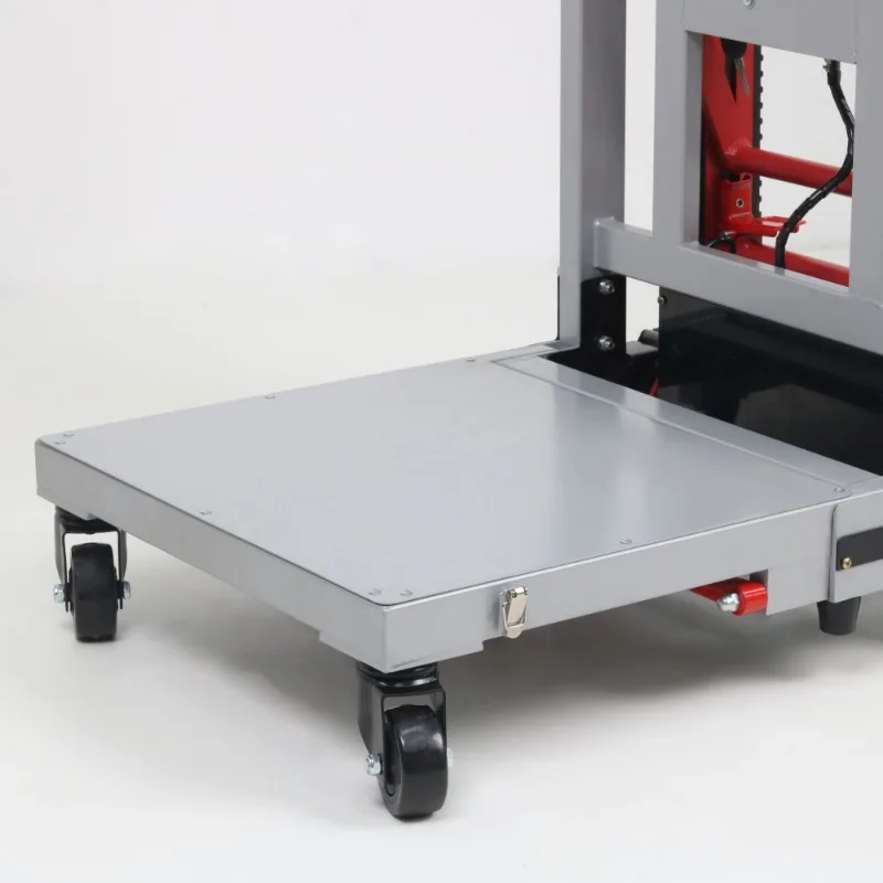 Border Foldable Aluminum Electric Stair Climbing Trolley Hand Truck Cart with OEM Option 160kg Load Capacity view 6