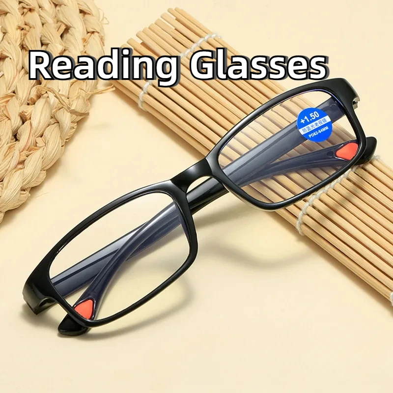 +1.0 TO+4.0  Reading Glasses Women Men Vision Adjustment Eyeglasses Converted Light Multifocal Business Reading Glasses Men