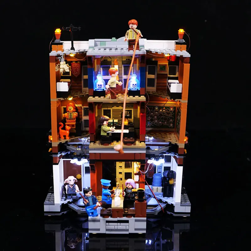 LED Light Kit For LEGO 76408 Grimmauld Place Decorative Lamp Ideas DIY Gift (Not Include Building Blocks Bricks Kits Sets Model)