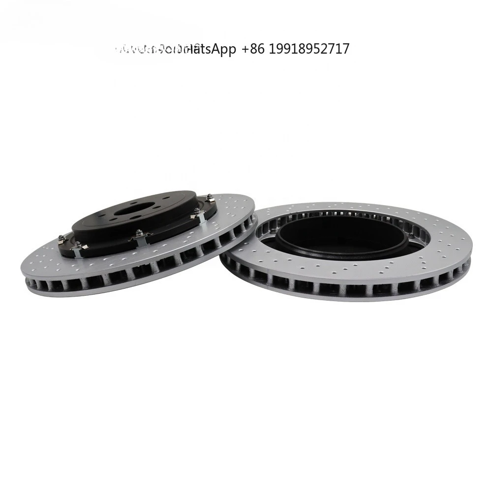 Wholesale Floating Brake Disc 40206-KJ10A 43206-KJ10A High Carbon Alloy G3500 Racing Car Brake Rotor for GT-R GTR R35 JJ1393