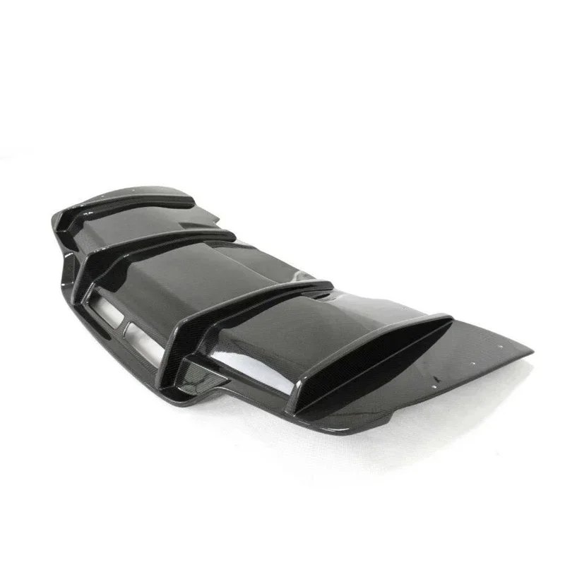 Carbon Fiber PSM Style Rear Diffuser for   W205 C63 2015-2021 Auto Part Rear Lip