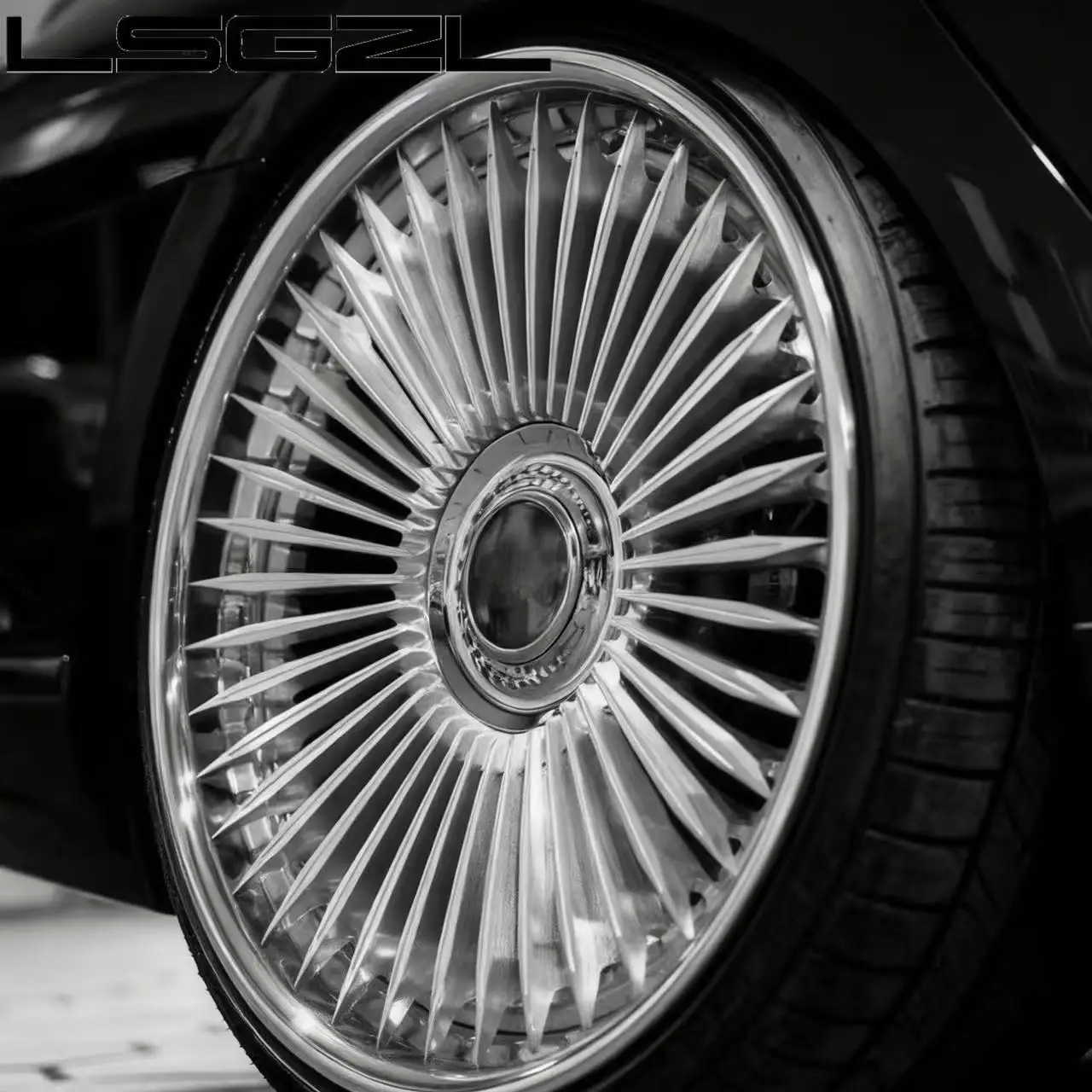 

Hot-selling Custom New Polish Forged Aluminum Sport Deep Dish Wheels 5x114PCD Matte Black Concave Design for Audi Gtr Mercedes
