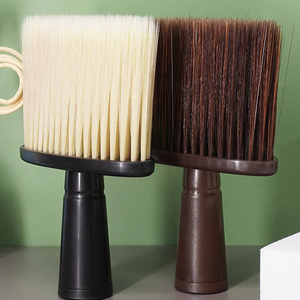 

3Pcs Neck Duster Brush for Hair Cutting Gentle Skin-Friendly Hair Removal Salon Barber Styling Tool Haircut Neck Duster