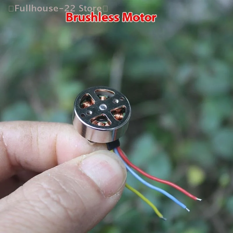 1 conjunto de hélice a/b de alta velocidade 2500kv 18mm 2s-3s micro motor sem escova para drone rc fpv quadcopter drone uav motor de aeronave