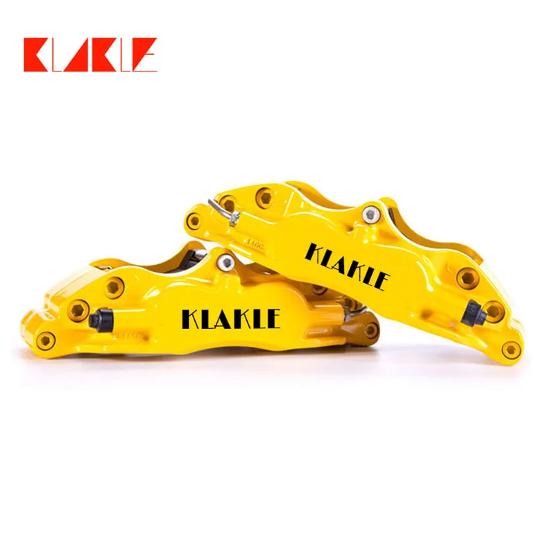 KLAKLE High Performance Brake Caliper 5200 4 Pistons for VW GTI Golf 5 CC Scirocco Tiguan Touran Touron