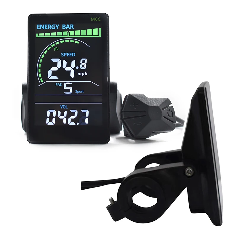AliExpress Haytrix Ciclocompuador Ciclismo Electric Bike Display Scooter Display Bike Computer LCD Screen Screen For Bike Bicycle Speedometer