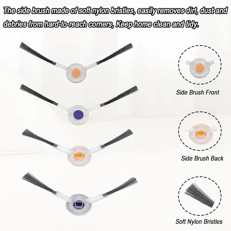 Высокое качество-для робота-пылесоса Narwal Freo X Plus, основная боковая щетка, фильтр Hepa, швабра, тканевые мешки для пыли, запасные части