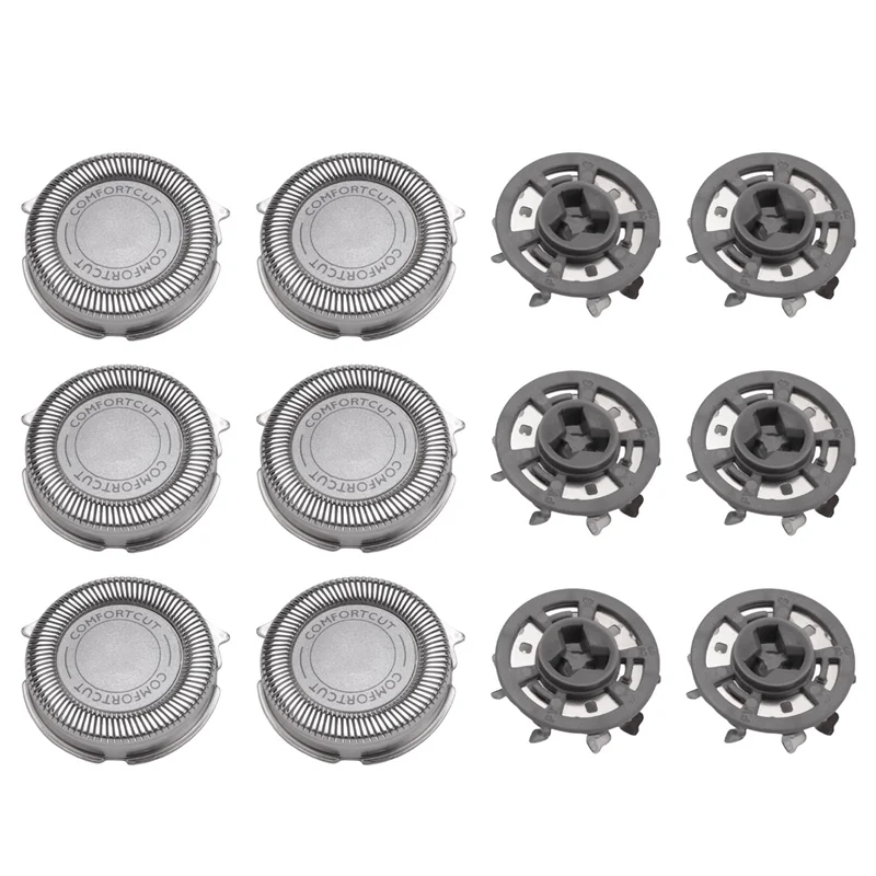 ABBK-SH50/52 voor Norelco 5000-serie vervangend mes voor elektrisch scheerapparaat, compatibel met scheerhoofden, 12-delige set