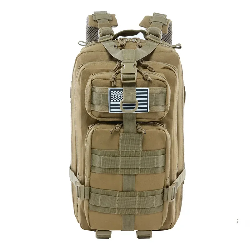 Men's Tactical Camouflage Bag Outdoor Camping Backpack Upgrade 3P Mountaineering