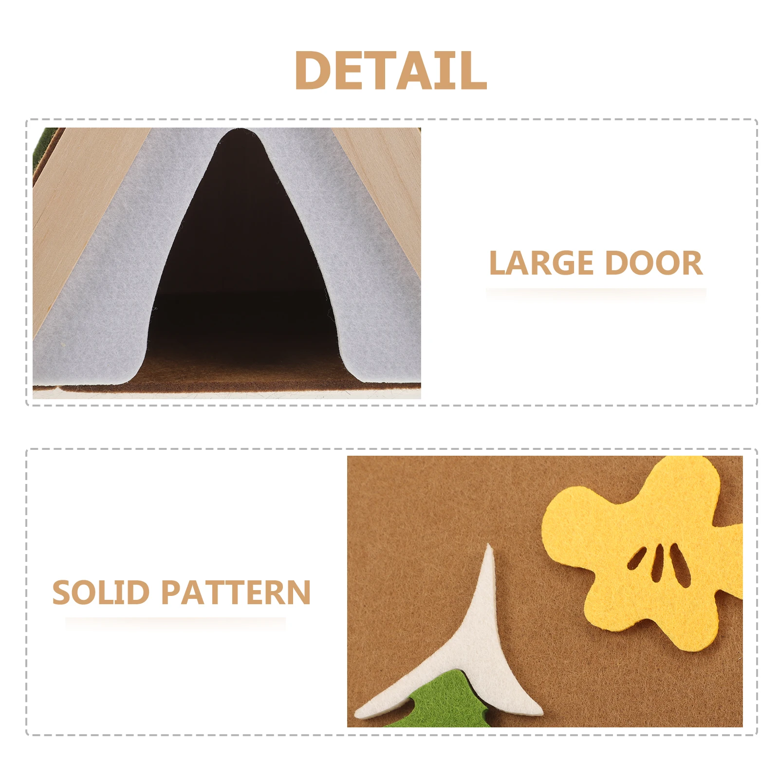 

Hamster Hideout Felt Cute Hamster Hideout Small Animal Soft Pet Tent For Guinea Pig Rabbit Rat Cage Accessories