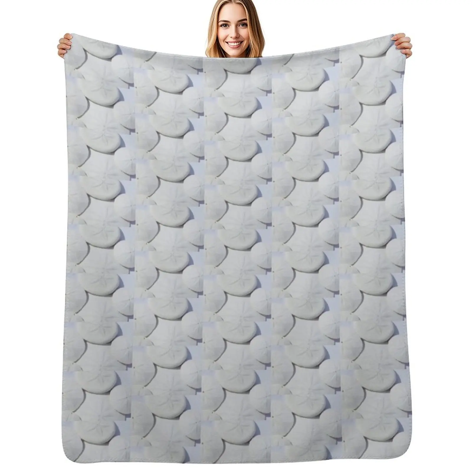 

Sand Dollars Throw Blanket Elegant Warm Throw Blanket for Hotel Home