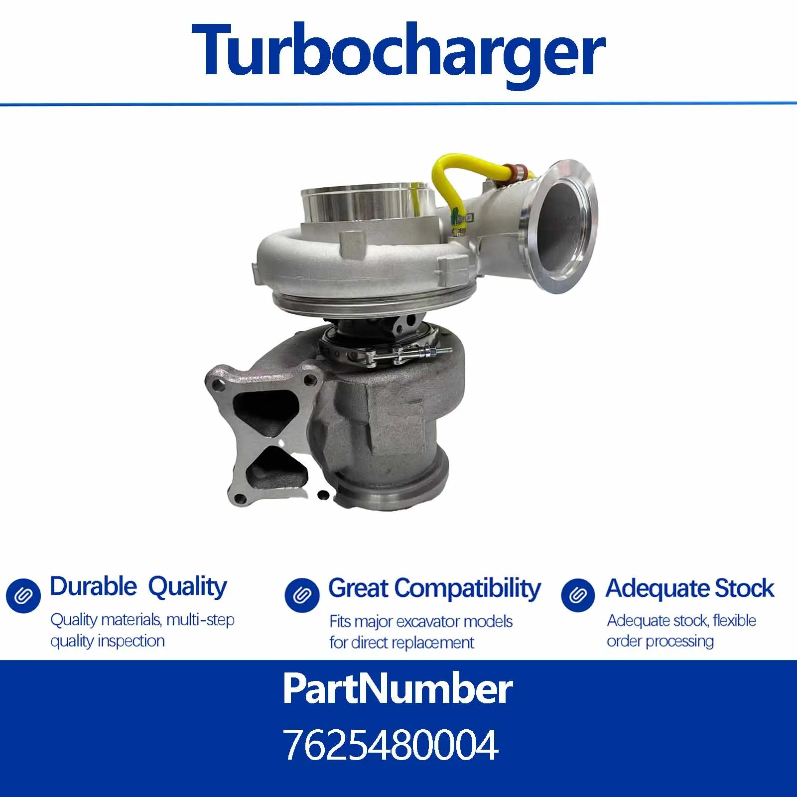 Turbocharging 7625485004S For GLEANER A86 Combine Harvester