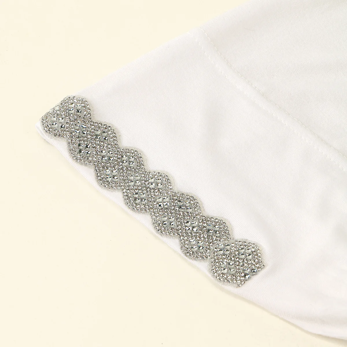 

Diamonds Pre-Tied Hat Muslim Women Hijab Bonnet Turban Chemo Cap Underscarf Hair Loss Hat Beanie Islamic Cancer Headband Scarf