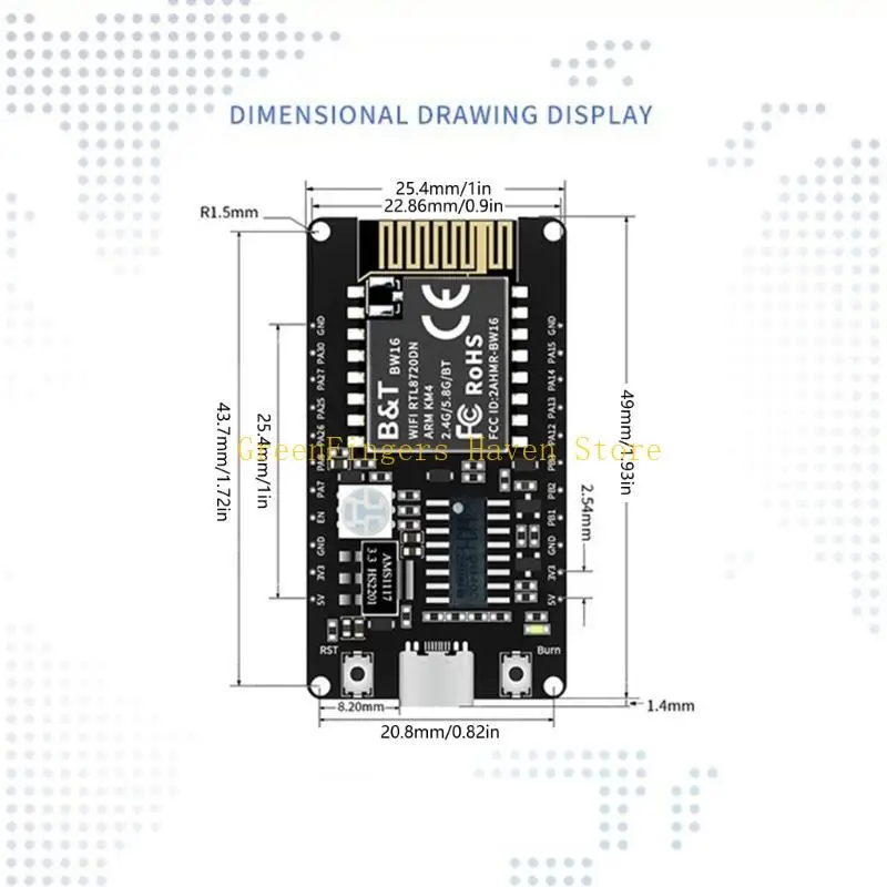 F68D ESP-32 ESP32 مجلس التنمية نوع C ESP32 بلوتوث متوافق واي فاي ESP32 Nodemcu وحدة استبدال المجلس #6