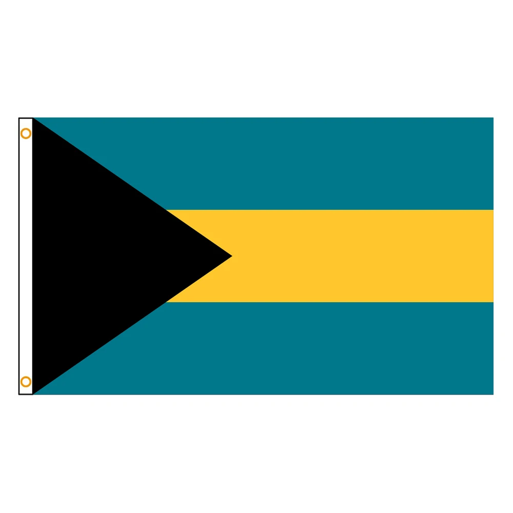 60×90 90x150 120×180CM Bahamas Bahama Emblem Flag Polyester Printed Banner Tapestry For Decor