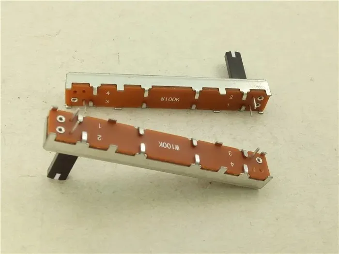 1231 equalizer SC4543N W100K single potentiometer SC4543N W100k with center point and white point handle length of 15MM