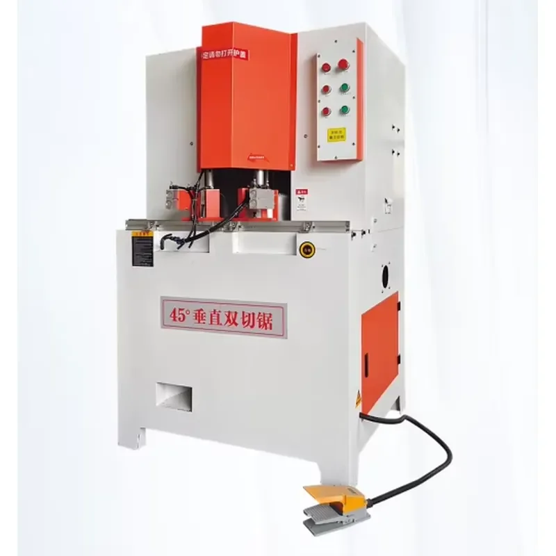 Hot Sale CE 45 Degree Double Mitre Saw Cutter Aluminum Profile Angle Cutting Machine