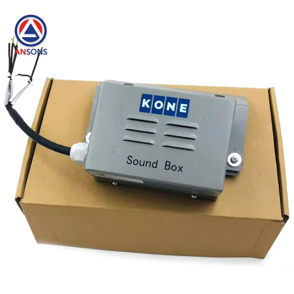 KM5299621G12 KM5299621G57 KONE صندوق الصوت السلالم المتحركة جهاز موجه الصوتي قطع غيار السلالم المتحركة Ansons