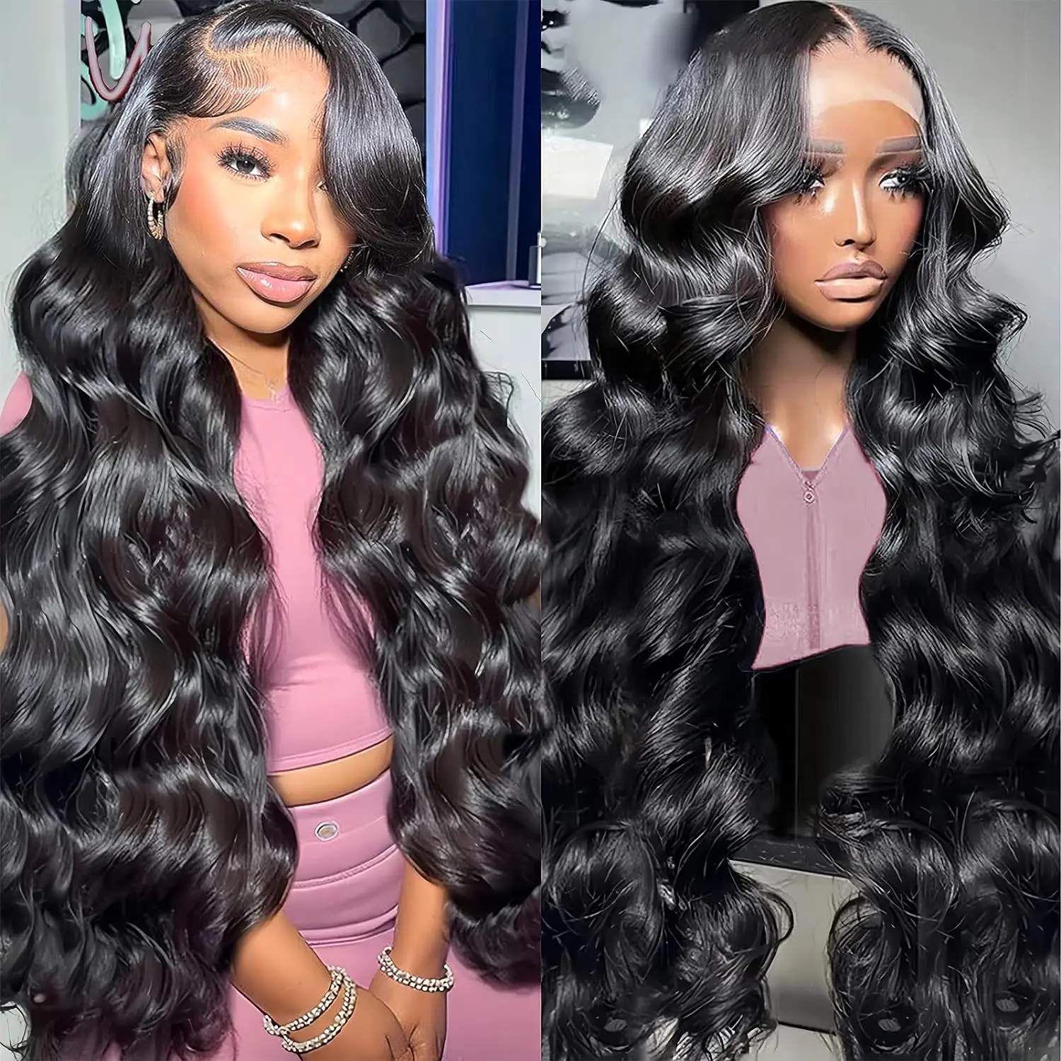 30inch Body Wave 13x4 Lace Front Human Hair Wig HD Lace Frontal Wigs For Women Brazilian Remy Wigs 4x4 Lace Closure Wig On Sale