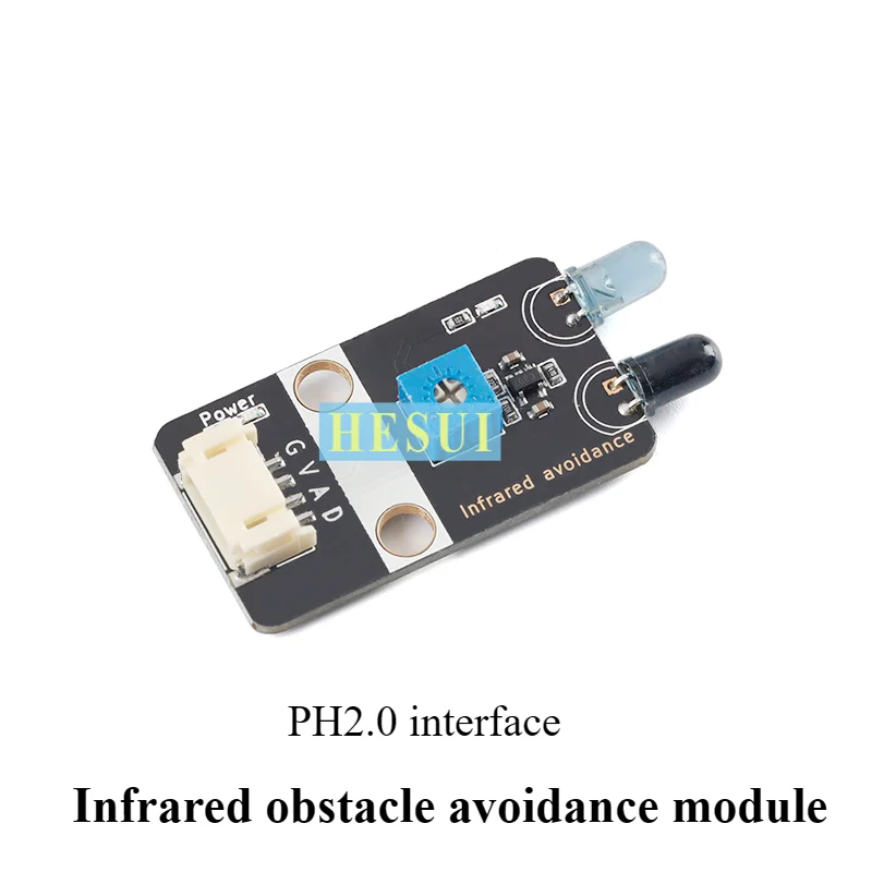 Intelligent car infrared obstacle avoidance sensor module photoelectric reflection