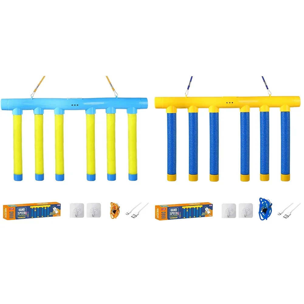 

Kids Stick Catching Toy USB Charging Stick Catcher Machine Falling Sticks Sports Game Educational Parent-Child Interactive Toy