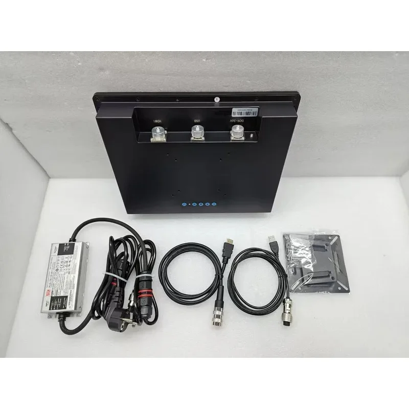 البحرية 15.6 18.5 21.5 بوصة 1000-1500nits في الهواء الطلق مقاوم للماء IP66 شاشة تعمل باللمس شاشة صناعية