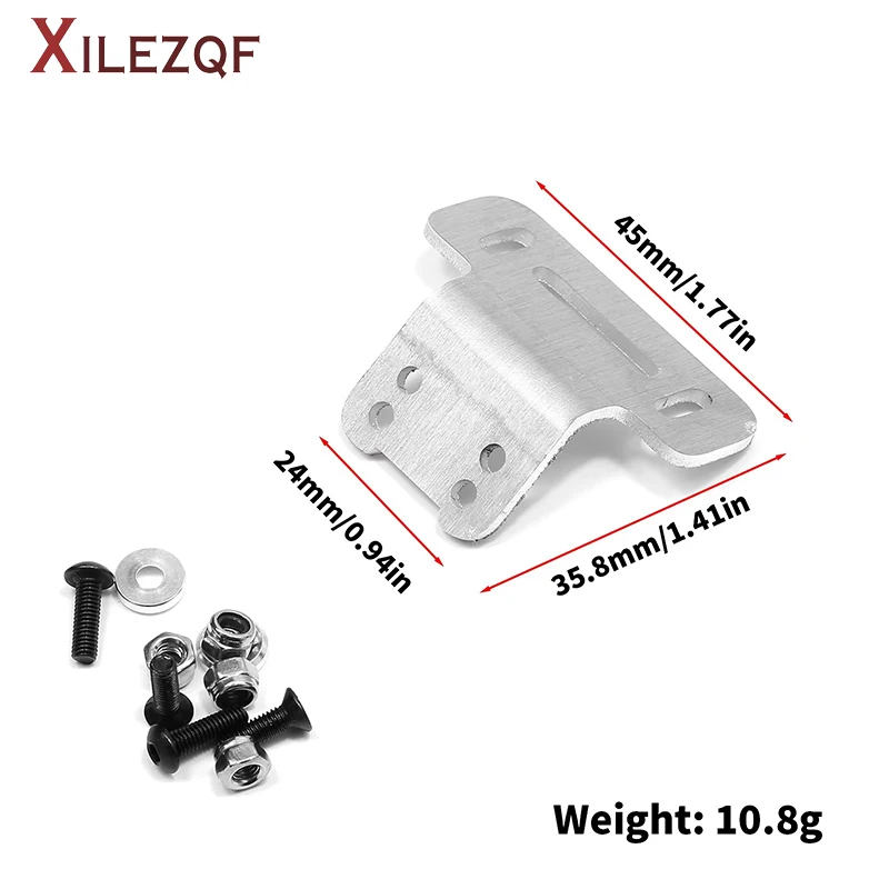 XILEZQF Metal Tail Wing Mount Fixing Bracket for Tamiya TT02B TT-02B DF02 DT02 DT03 RC Car Upgrade Part Accessory