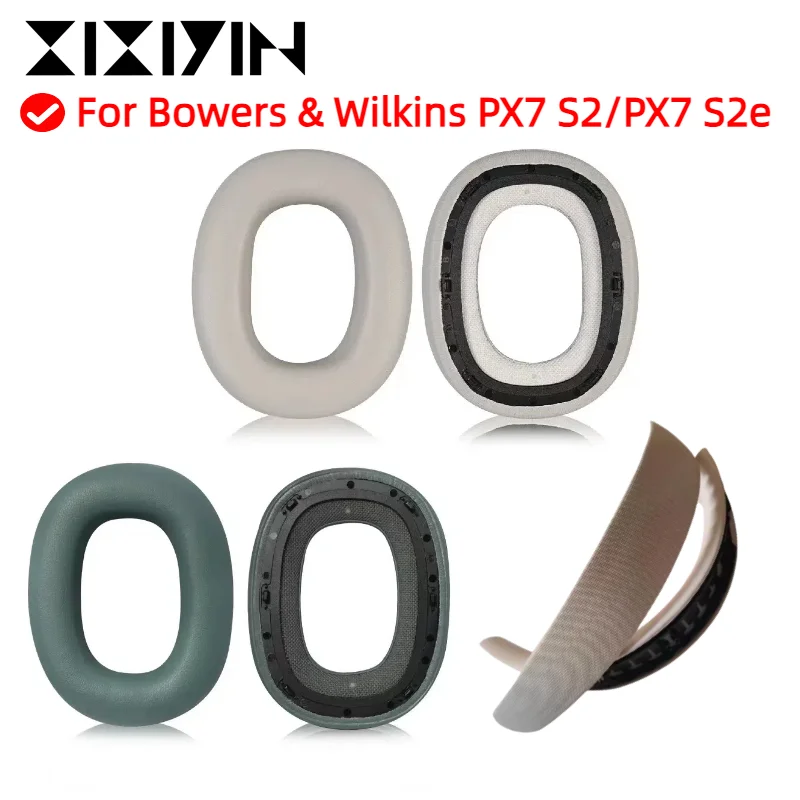 

Replacement Earpads Headband for Bowers & Wilkins PX7 S2/PX7 S2e Headset Ear pads Headphones Leather Sleeve Earphone Earmuff