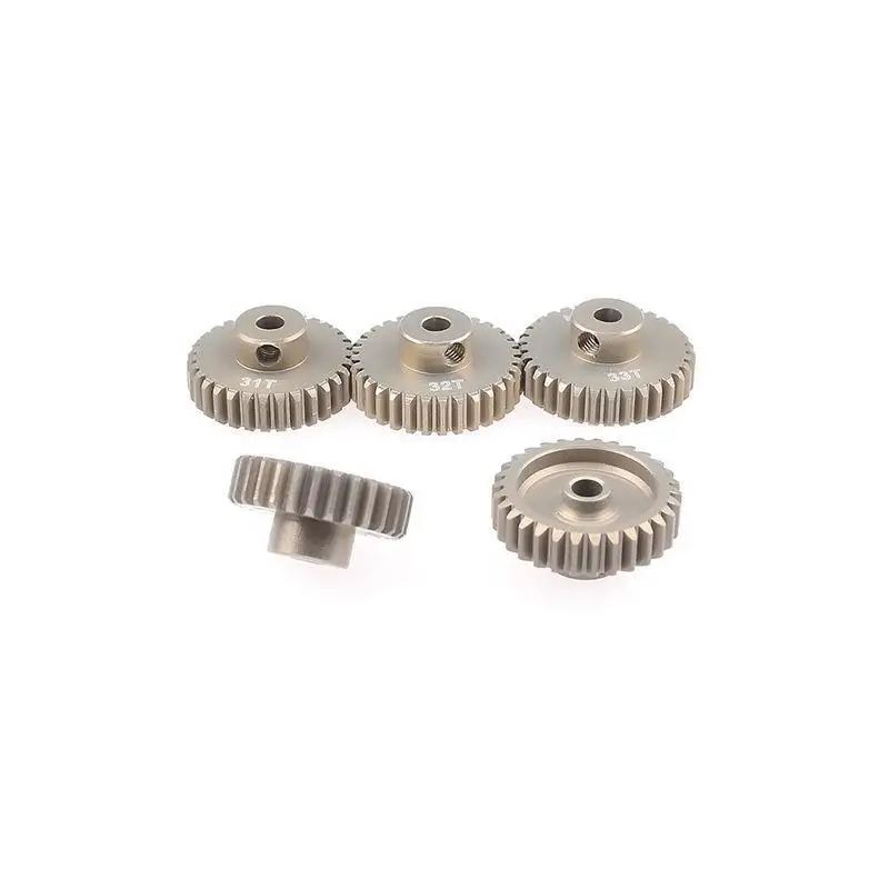 M0.6 Metal Gear 13T -33T Pinion Motor For 1/10 RC Car 7075 Aluminum Alloy