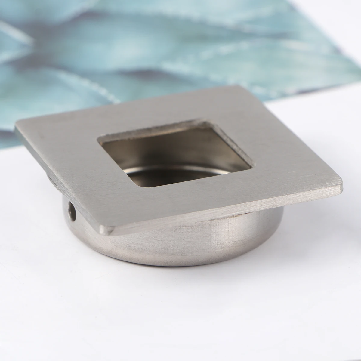 

2pcs 70Mm Stainless Steel Door Handle Invisible Doorknob For Home Cabinet Drawer Durable Rustproof Pull Handle Cupboard Door