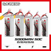 Gaoneng GNB 5000mAh 50C 2S/3S/4S/5S/6S 7.4V/11.1V/14.8V/18.5V/22.2V LiPo Battery with XT60/XT90/T Plug for RC Cars Boats Drones