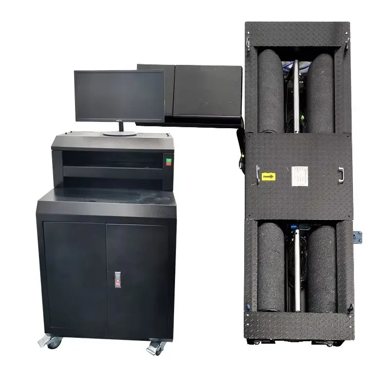 Hot Sale KARJOYS Auto Car Vehicle test Line Automatic Testing Equipment Automatic Vehicle Brake Side slip Suspension Tester
