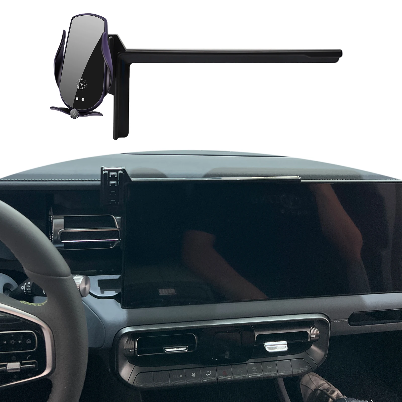 

for BAIC BJ40 2024 2025 Phone Holder Screen Fixed Navigation Bracket Base Wireless Charging Accessories