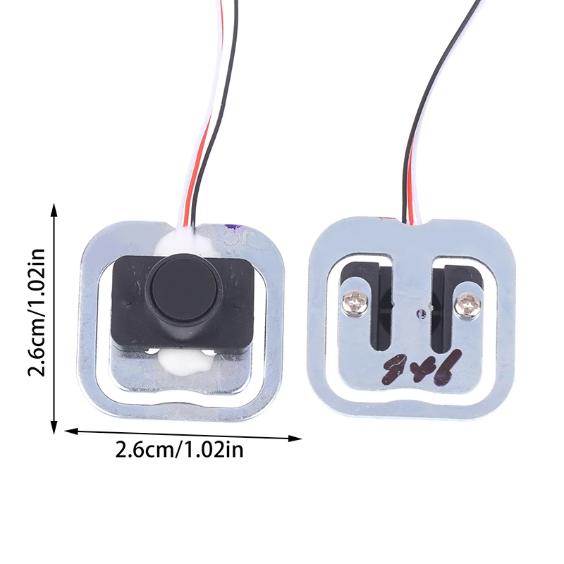 4Pcs/Lot 5kg Body Load Cell Weighing Sensor Resistance Strain Half-bridge Total Weight Scales Pressure Electronic Scale Sensors