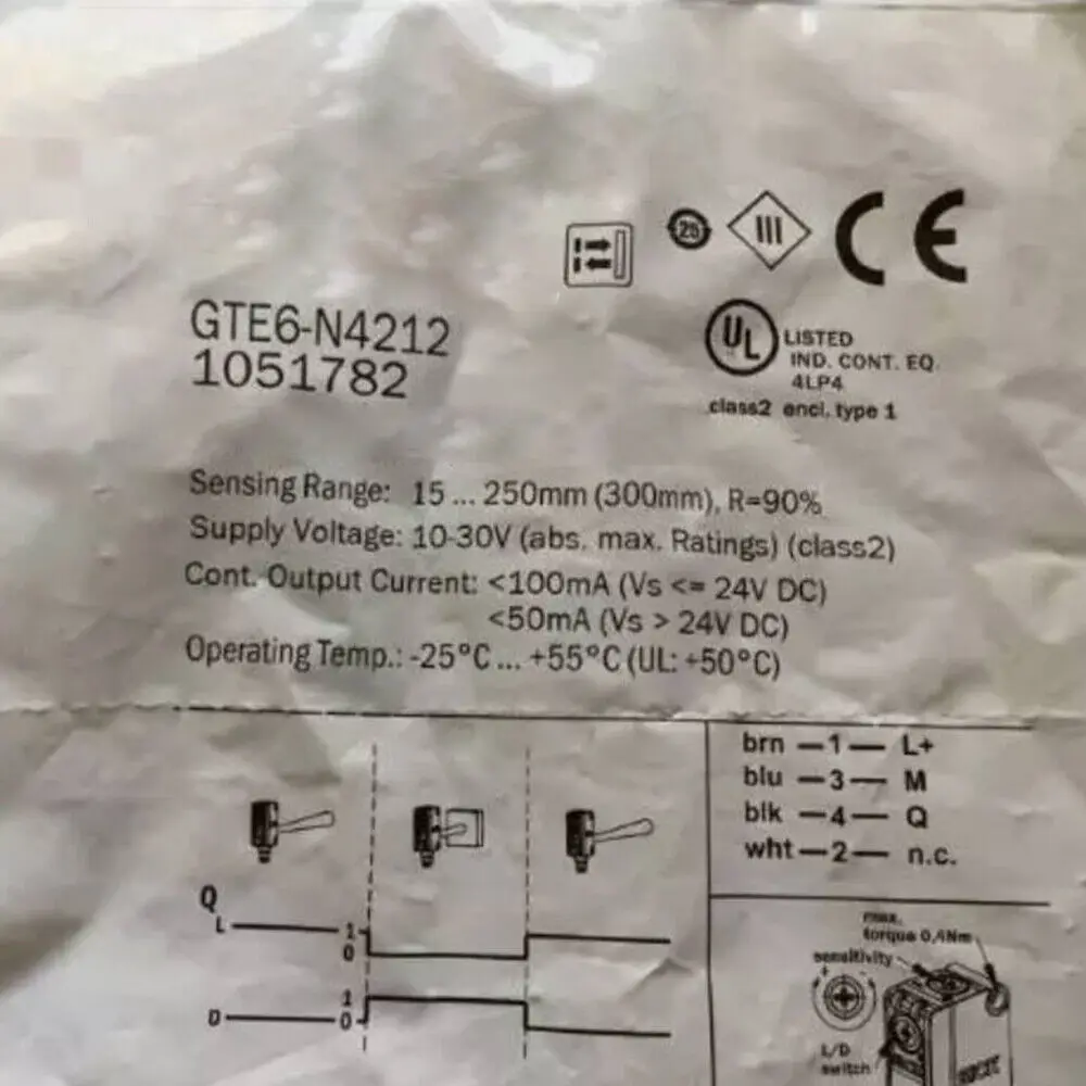 For Sick Photoelectric Sensor GTE6-N4212
