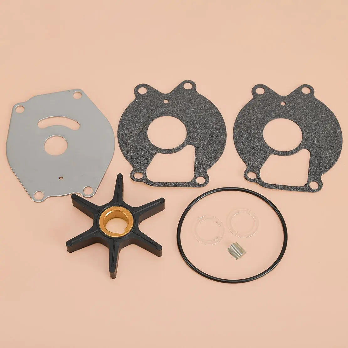 

Water Pump Impeller Repair Kit 99157A2 99157T2 85098A2 Fit for Mercury Mariner Outboard 9.9HP-25HP