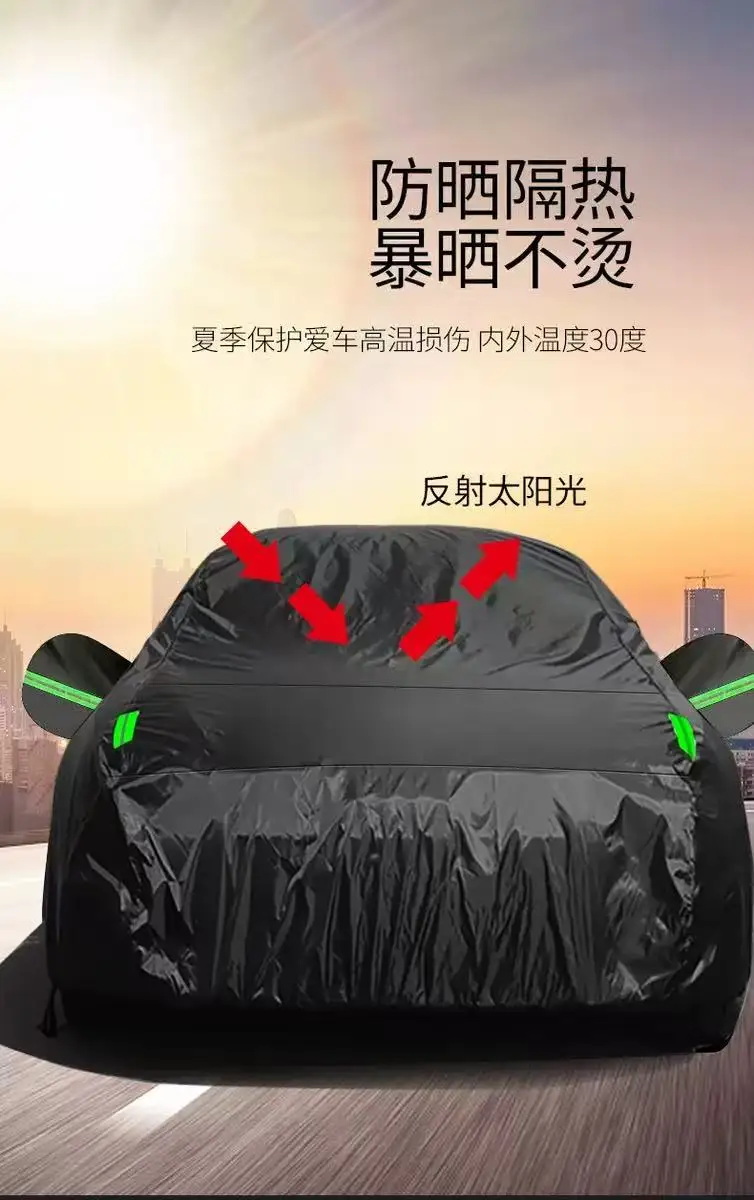 Adecuado para Toyota sienna resistente a la lluvia, a la nieve, a prueba de polvo y protección externa de vehículos.