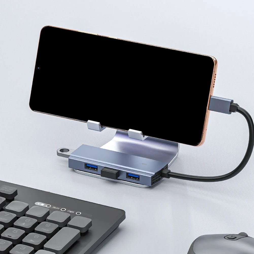 

Настоятельно рекомендуется док-станция для ноутбука USB C, концентратор типа C 4 в 1, с 4 многопортовыми адаптерами USB3.0 для планшетов, телефонов