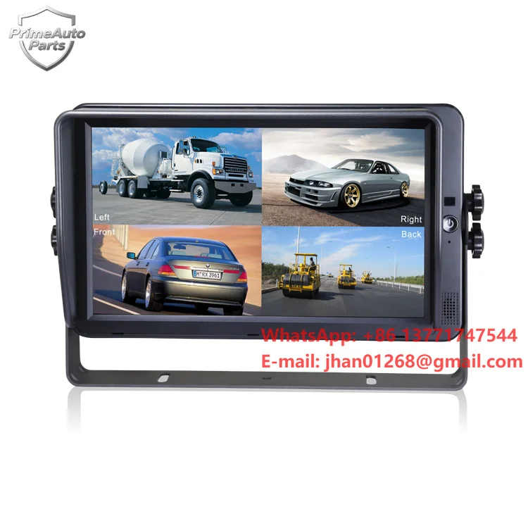 360 Degree AI Truck Camera System Bird Eye View Panorama Car Reverse Aid for Bus Truck Caravan RV Waterproof AHD Image Sensor