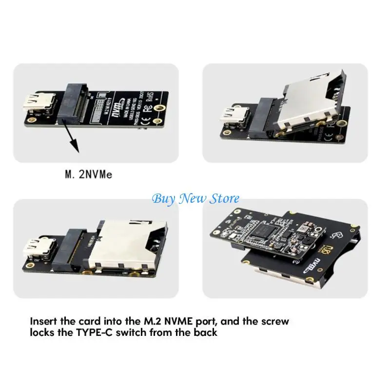

20CE CFExpress TypeA Card to NVME Port Adapter Converter Expansion Support PCIE4.0