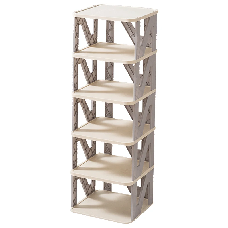 Multi-Tier Assembled Shoe Rack Multifunctional Foldable Shoe Rack For Organisation