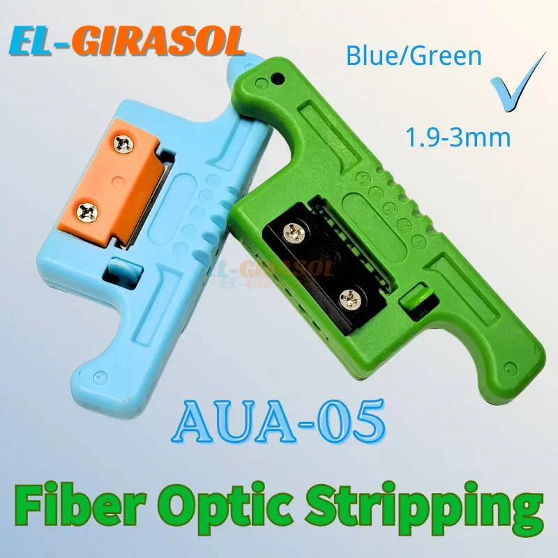 

AUA-05 Fiber Optic Buffer Tube Stripper 1.9-3.0mm Mid-span Access Tool Professional Loose Tube Stripper FTTH