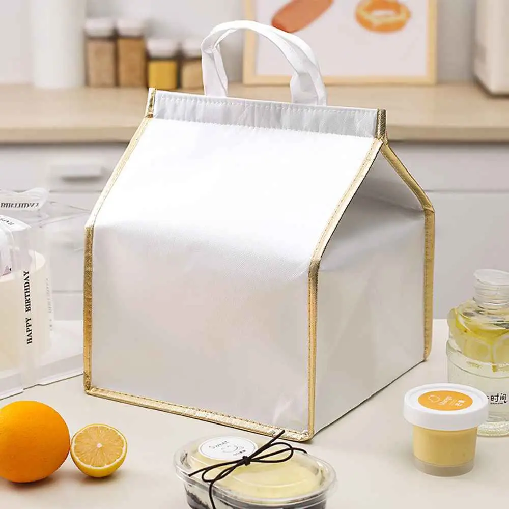 Home kitchen Foldable Waterproof Cooler Bag Delivery Bag Thermal Box Cake insulation bag