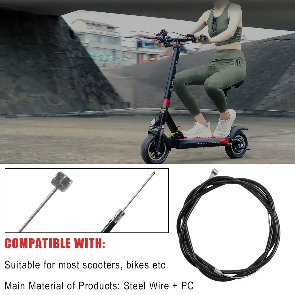 Brake Line Wire Electric Scooter Accessories Front Rear Wheel Brake Cable For KUGOO M4/M4 Pro Kickscooter Repair Replace Parts