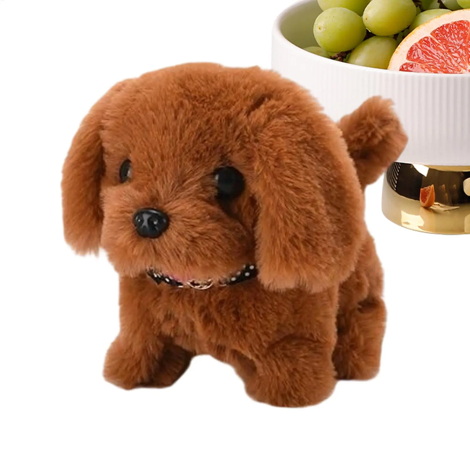 Interactive Robotic Puppy Toy Realistic Electronic Pet With Life&like Actions Fun Companion For Boys Girls Kids Home Travel