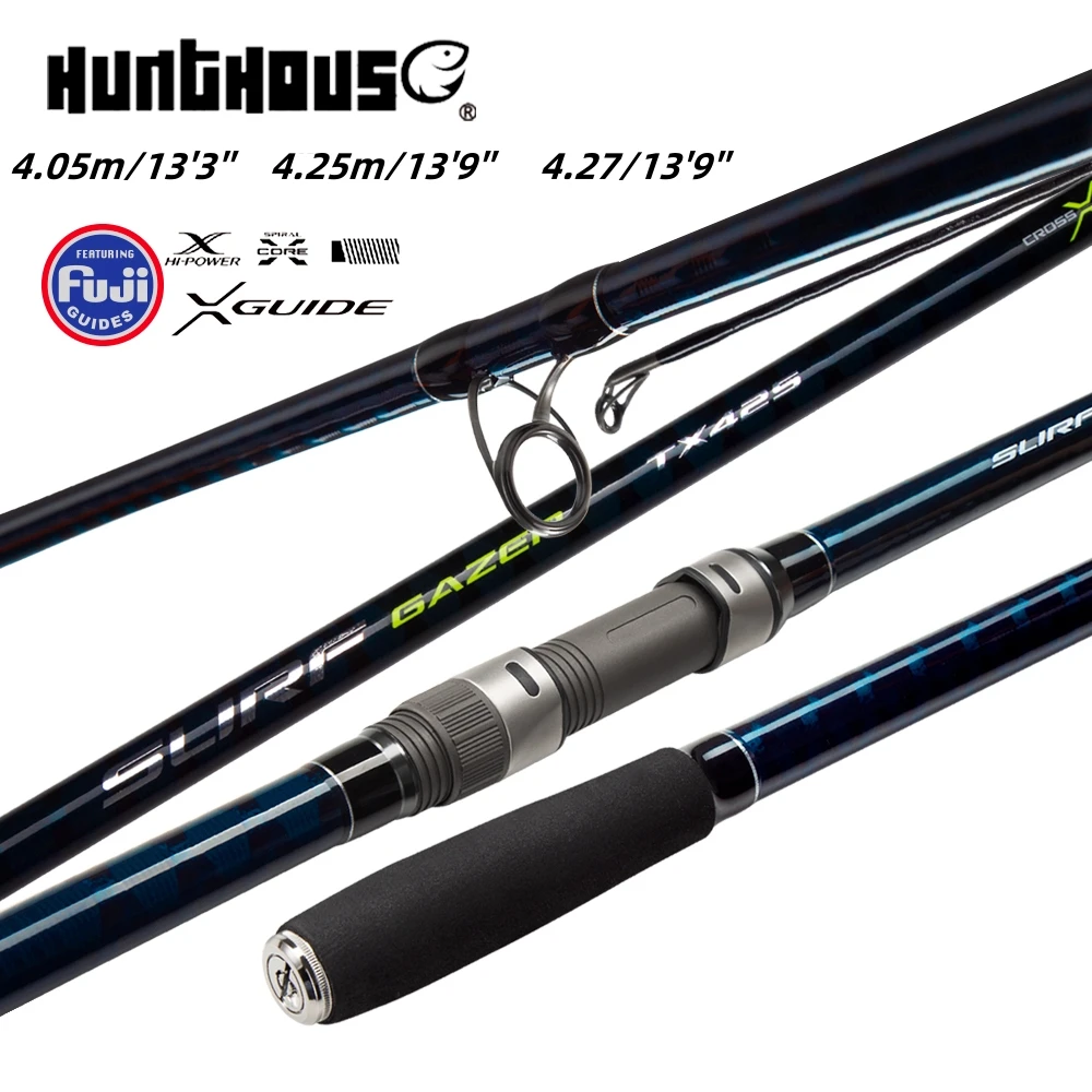 

Hunthouse Surf Gazer Spinning Fast Fishing Rod 4.05m 4.25m 4.27m FUJI Shore Long Casting Beach 3 Sect for Fishing Flounder Trout