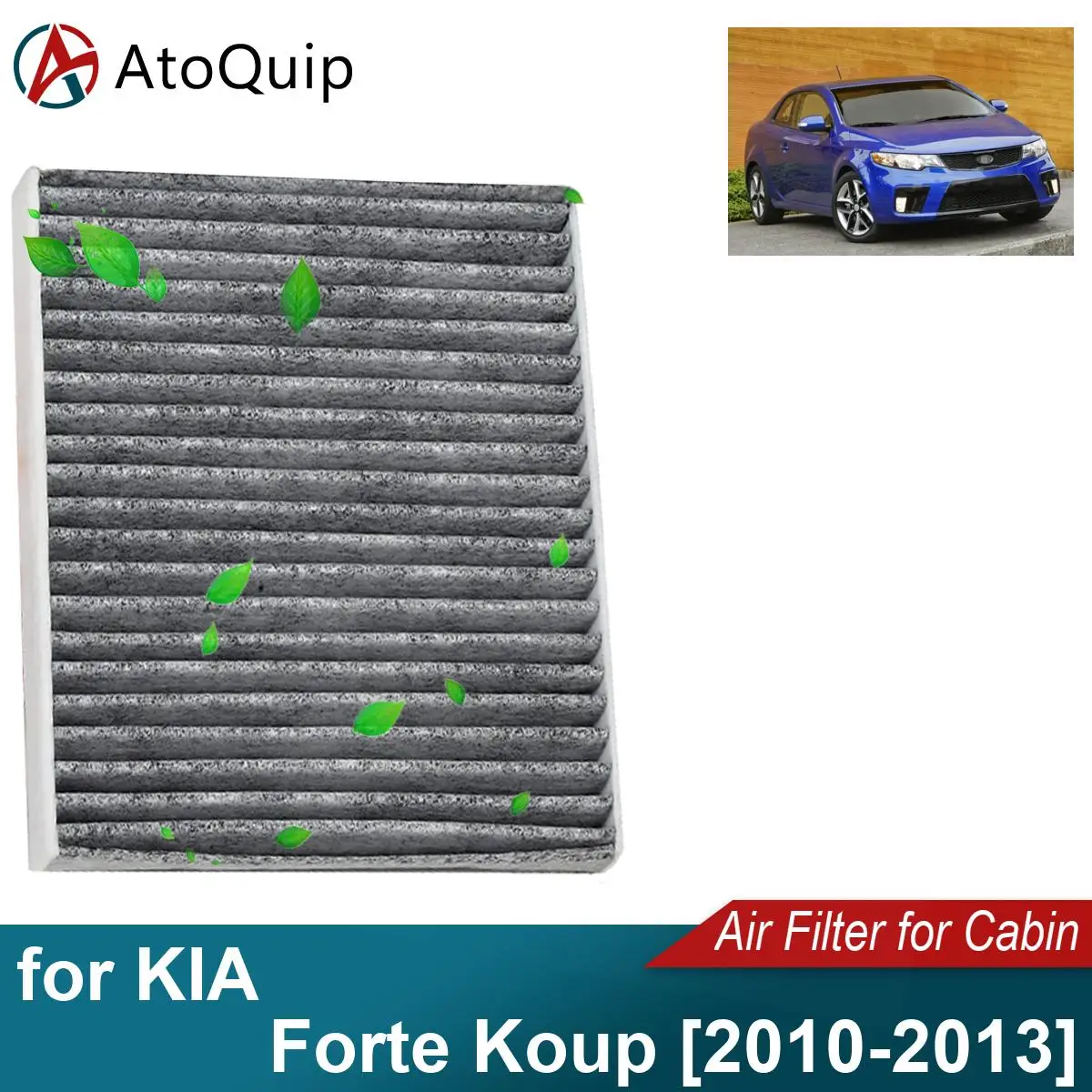 

Элемент воздушного фильтра CF10709 для KIA Forte Koup 2010-2013 08790-2E200 08790-2E200A 087902E200 2SF79-AQ000 97133-2E210