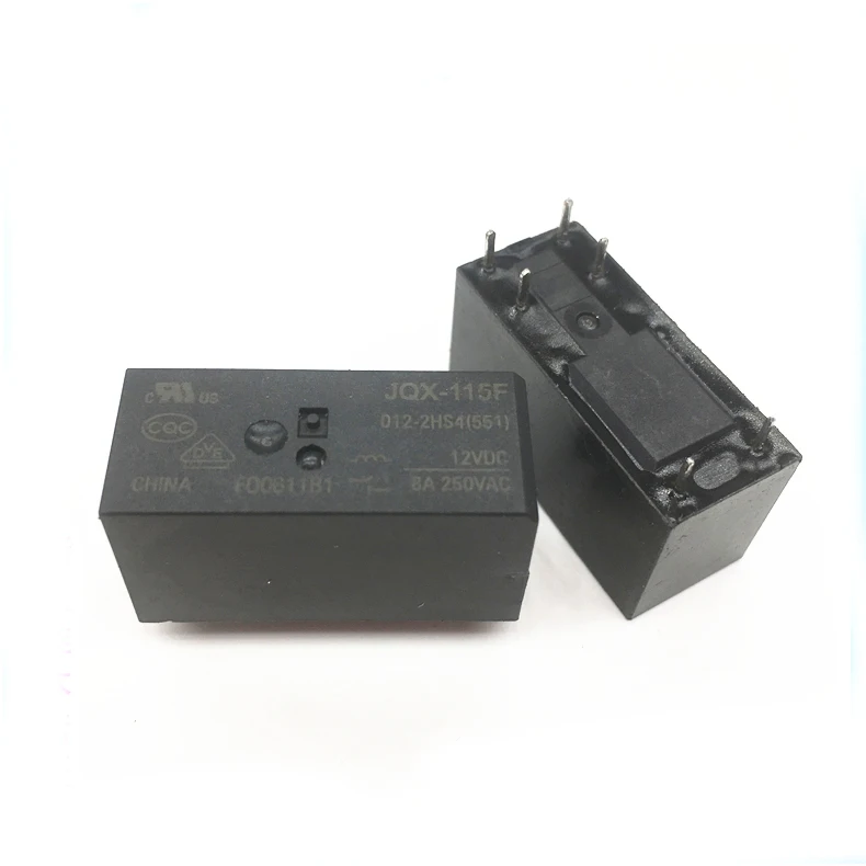 

HOT NEW JQX-115F-012-2HS4-12VDC JQX-115F 012-2HS4-12VDC JQX-115F 012-2HS4 12VDC 8A 250VAC relay DIP6